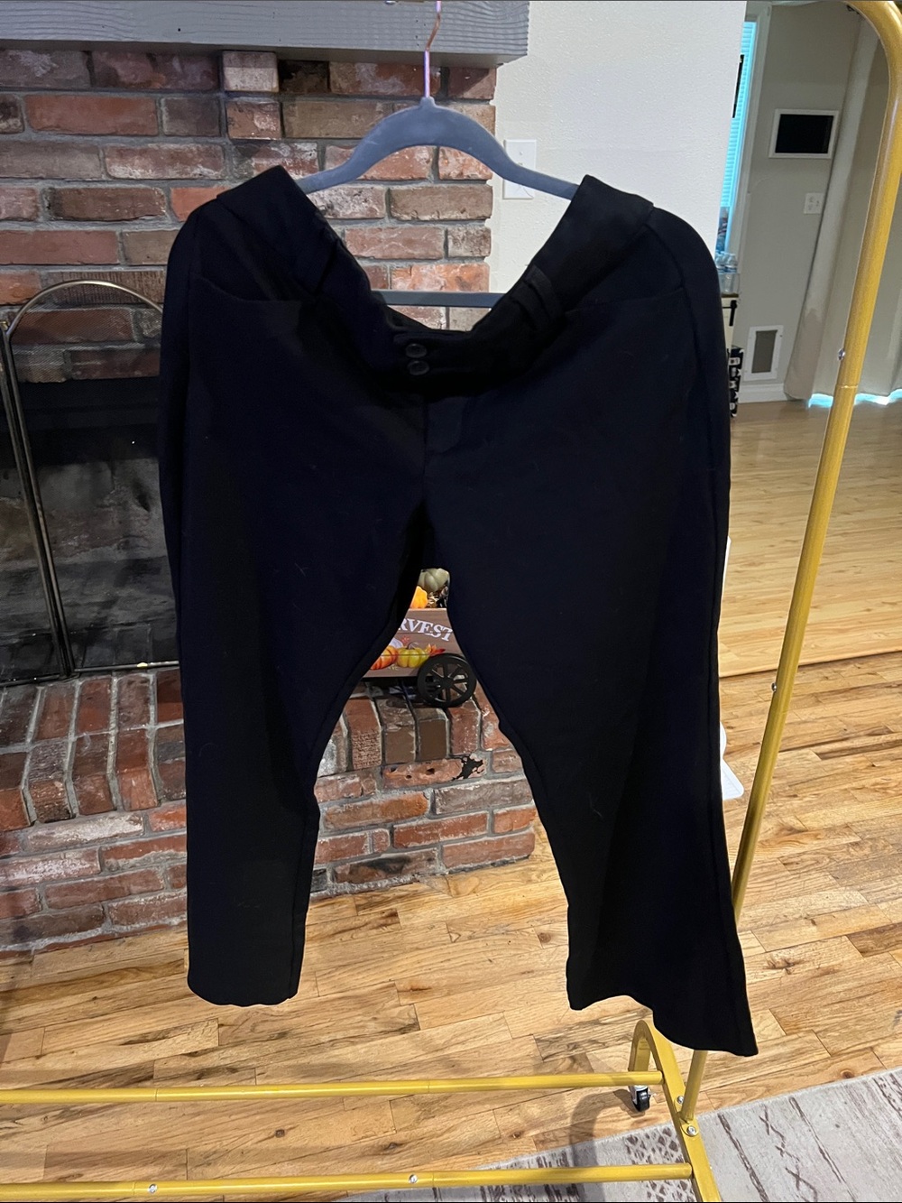 torrid Black High-Waist Tapered Trousers